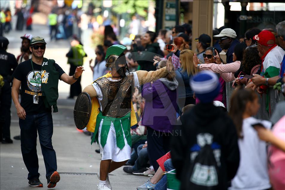 Columbus Day Parade in Chicago