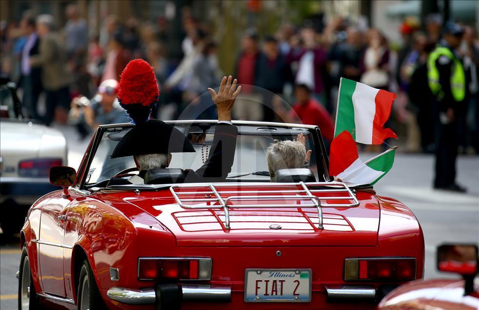 Columbus Day Parade in Chicago