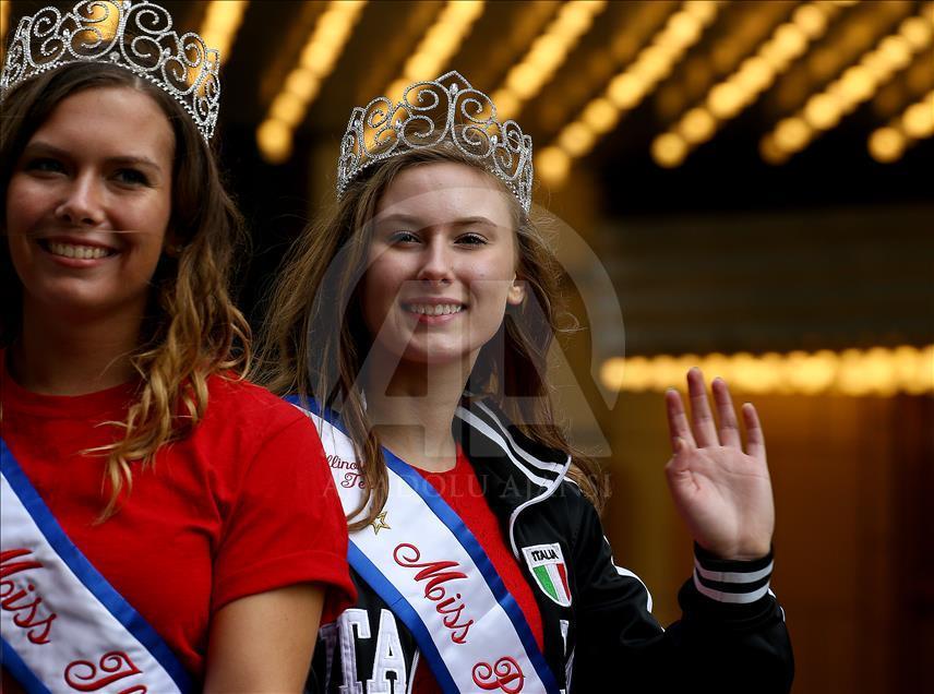 Columbus Day Parade in Chicago