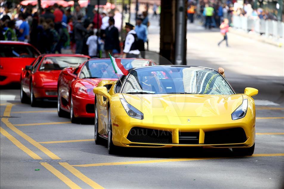 Columbus Day Parade in Chicago