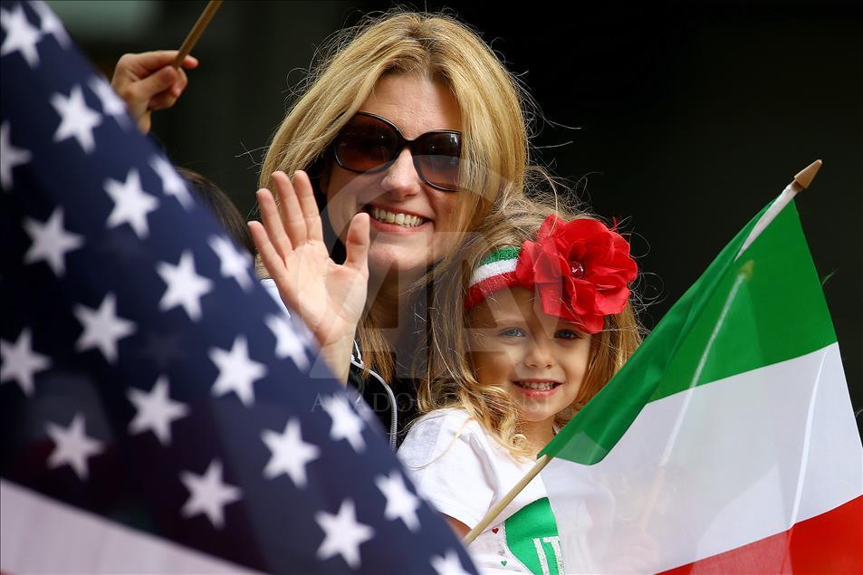 Columbus Day Parade in Chicago
