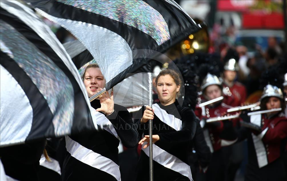 Columbus Day Parade in Chicago