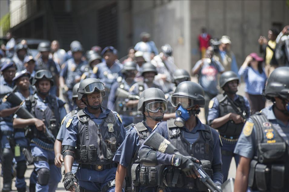 University students protest raise on tuition fees in South Africa