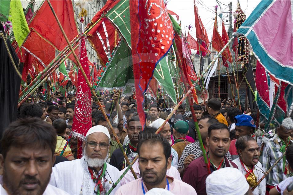 Day of Ashura mourning ceremony in Bangladesh Anadolu Ajansı