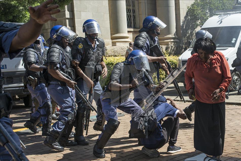 University students protest raise on tuition fees in South Africa