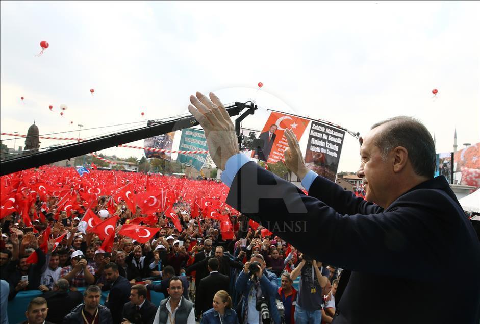 Cumhurbaşkanı Erdoğan Konya'da