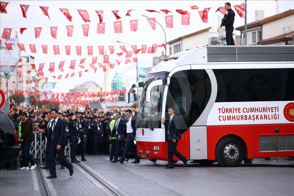 Cumhurbaşkanı Erdoğan Konya'da