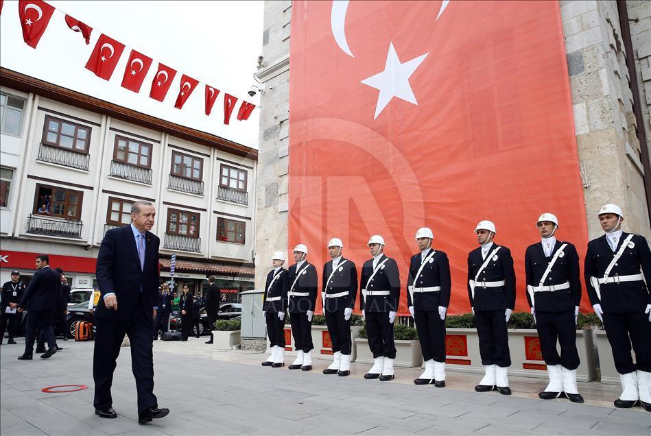 Cumhurbaşkanı Erdoğan Konya'da