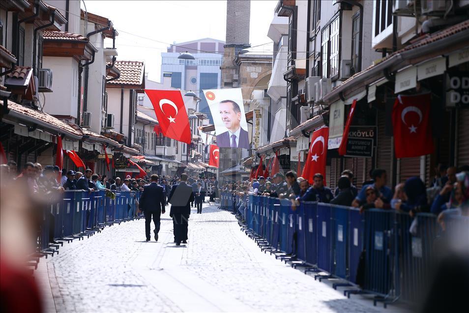 Cumhurbaşkanı Erdoğan Konya'da