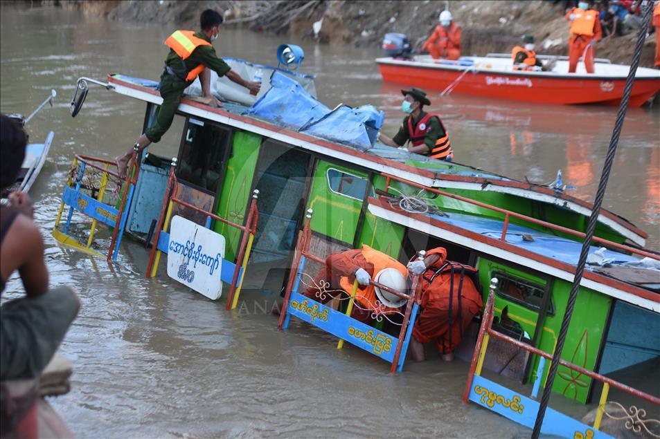 Ferry Accident in Myanmar