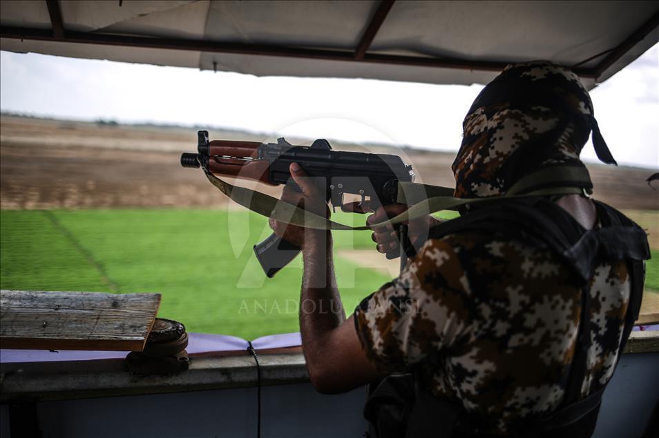İslami Cihad'dan İsrail sınırına "gözetleme kulesi"