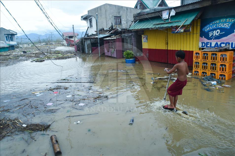 Aftermath of Typhoon Haima in Philippines