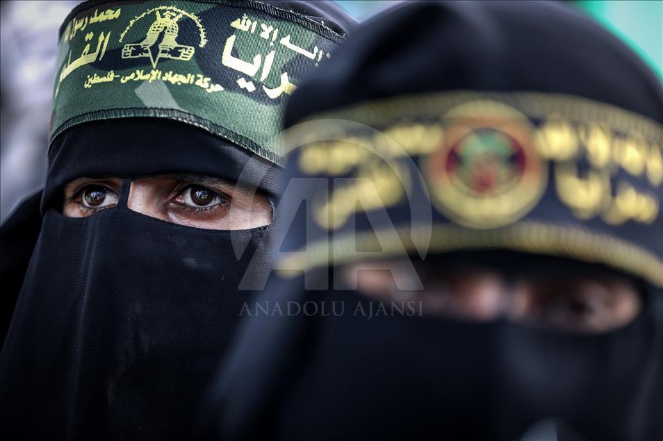 Gazze'deki İslami Cihad Hareketi'nin 29. kuruluş yılı