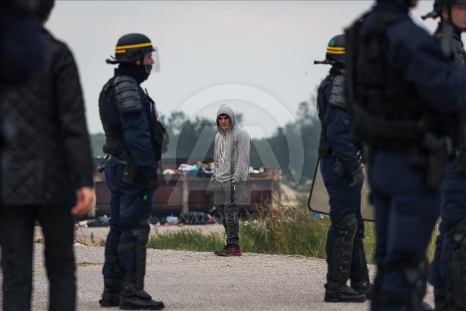 Jungle camp in Calais