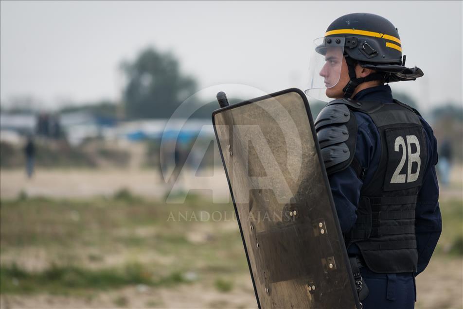 Jungle camp in Calais