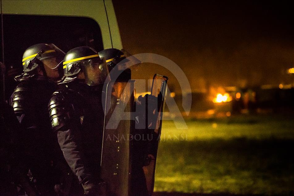 Jungle camp in Calais