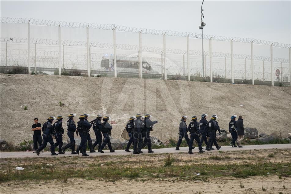 Jungle camp in Calais