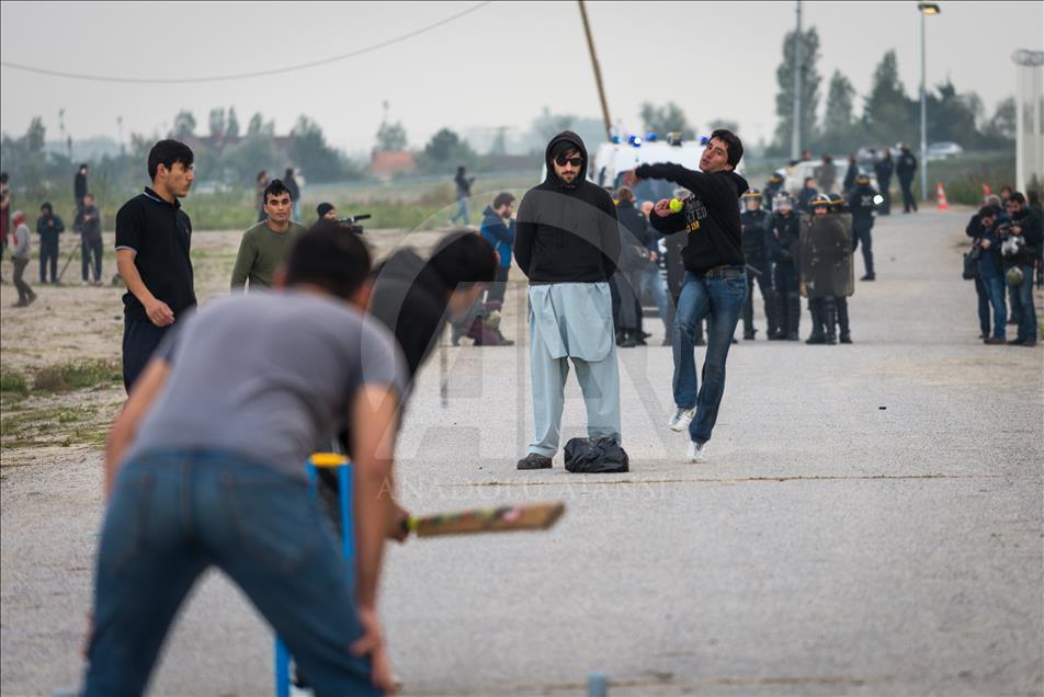 Jungle camp in Calais