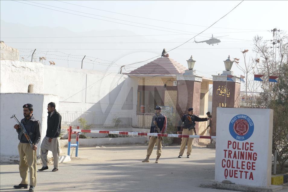 Pakistan'daki polis eğitim merkezine saldırı