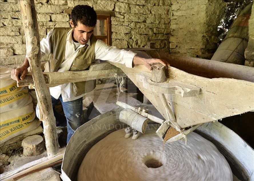 300 yıllık su değirmeni talebe yetişemiyor