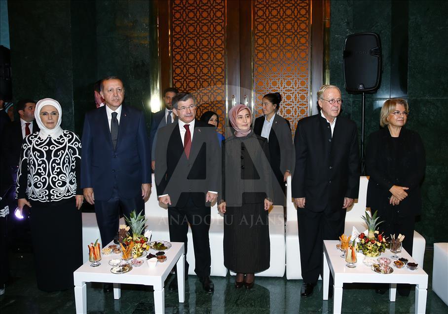 Cumhurbaşkanlığı Külliyesi'nde Cumhuriyet Bayramı resepsiyonu