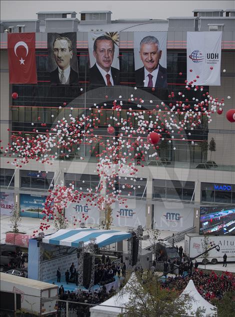 Cumhurbaşkanı Erdoğan, Ankara YHT Gar Açılış Töreni'ne katıldı