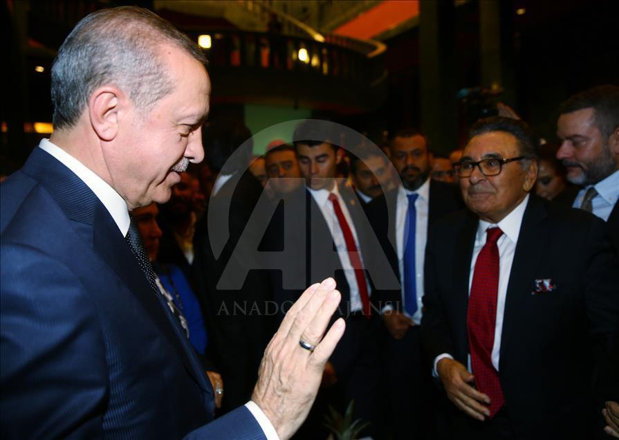 Cumhurbaşkanlığı Külliyesi'nde Cumhuriyet Bayramı resepsiyonu