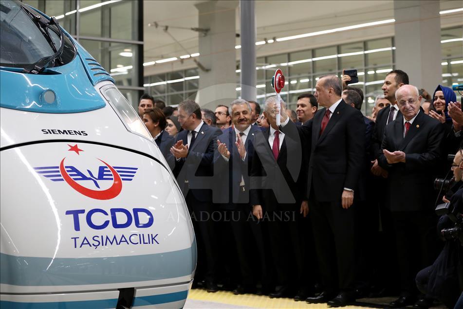 Cumhurbaşkanı Erdoğan, Ankara YHT Gar Açılış Töreni'ne katıldı