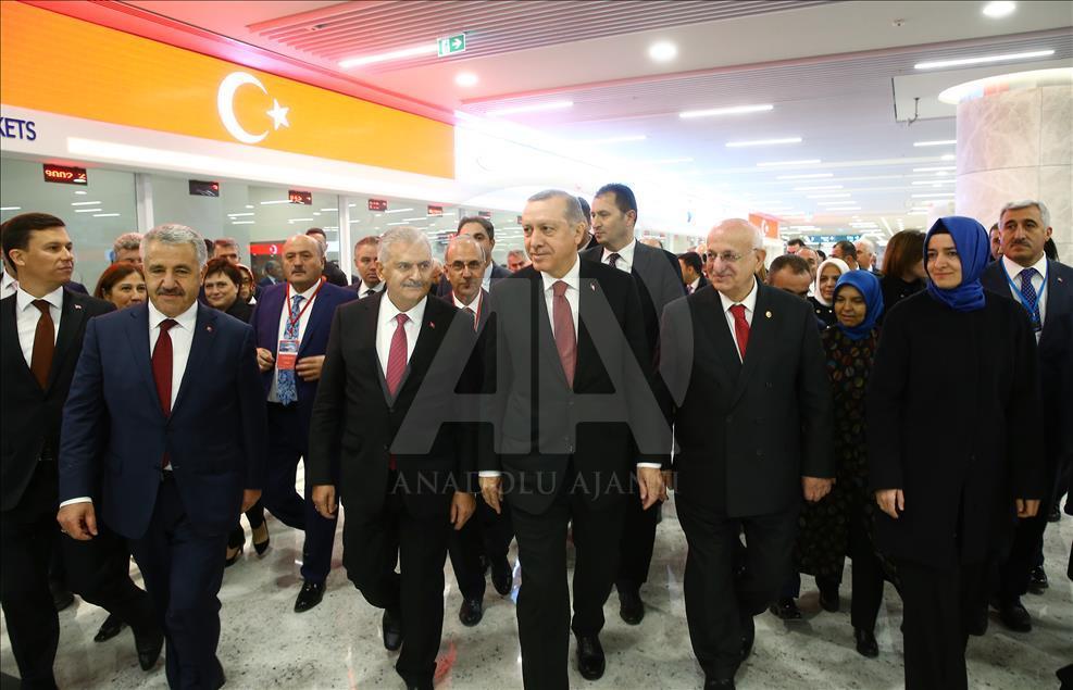 Cumhurbaşkanı Erdoğan, Ankara YHT Gar Açılış Töreni'ne katıldı