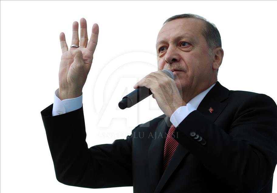 Cumhurbaşkanı Erdoğan, Ankara YHT Gar Açılış Töreni'ne katıldı