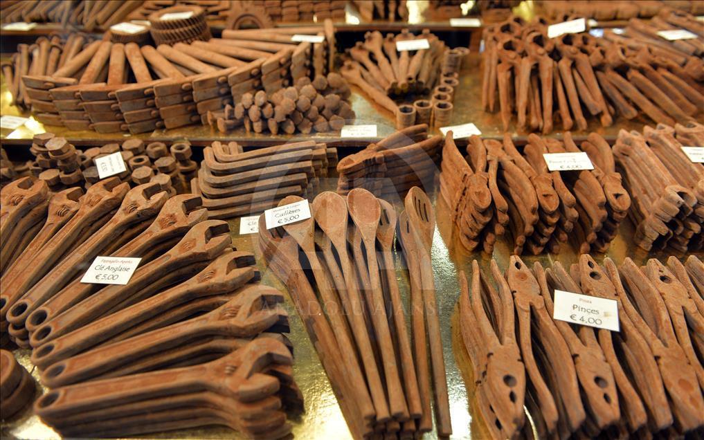 Paris çikolata fuarı