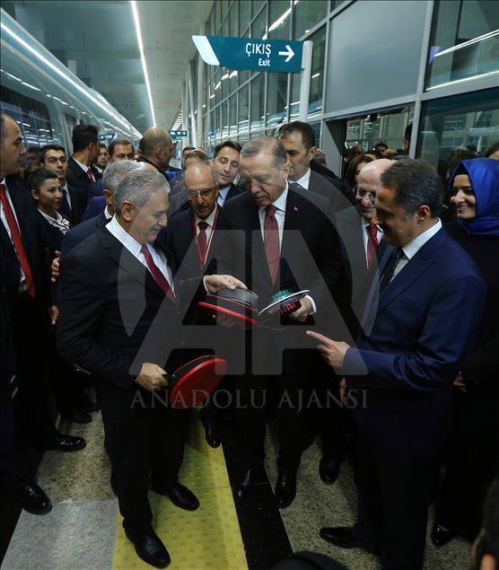 Cumhurbaşkanı Erdoğan, Ankara YHT Gar Açılış Töreni'ne katıldı