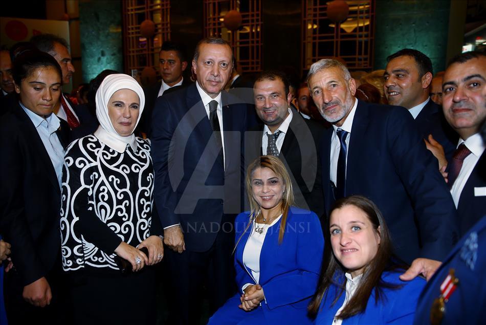 Cumhurbaşkanlığı Külliyesi'nde Cumhuriyet Bayramı resepsiyonu