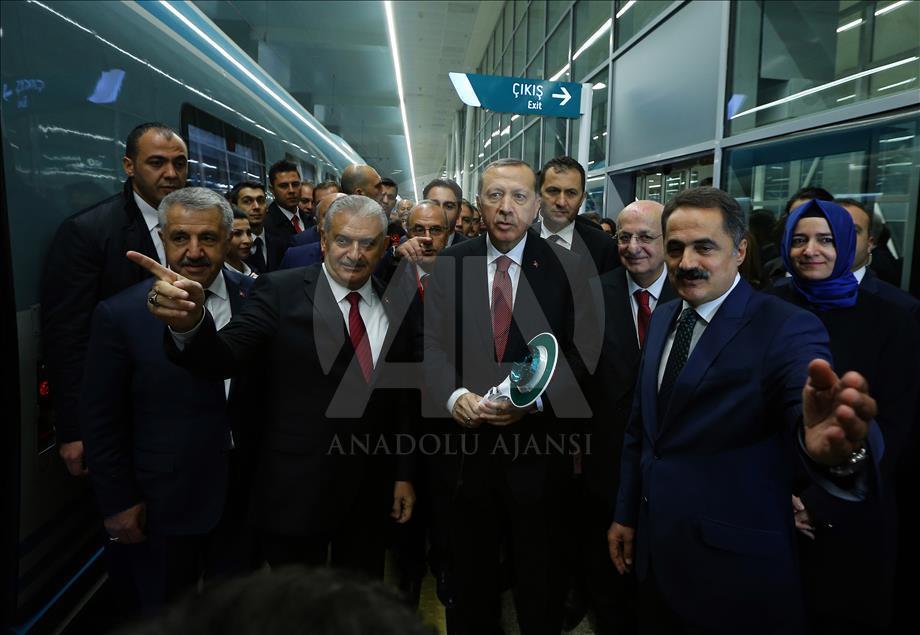 Cumhurbaşkanı Erdoğan, Ankara YHT Gar Açılış Töreni'ne katıldı