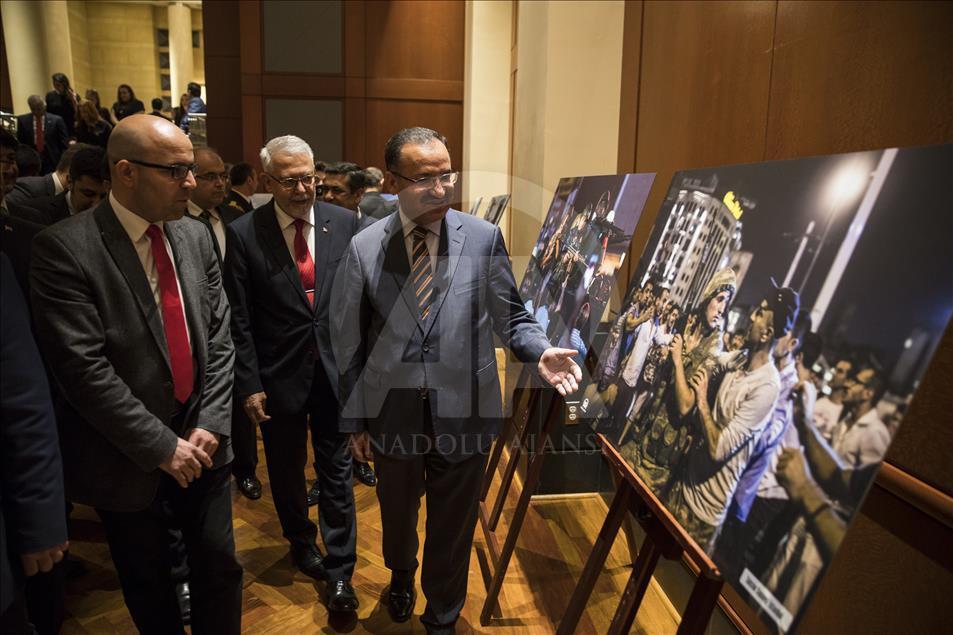 Justice Minister Bekir Bozdağ Visits and the July 15th Coup Attempt Exhibition