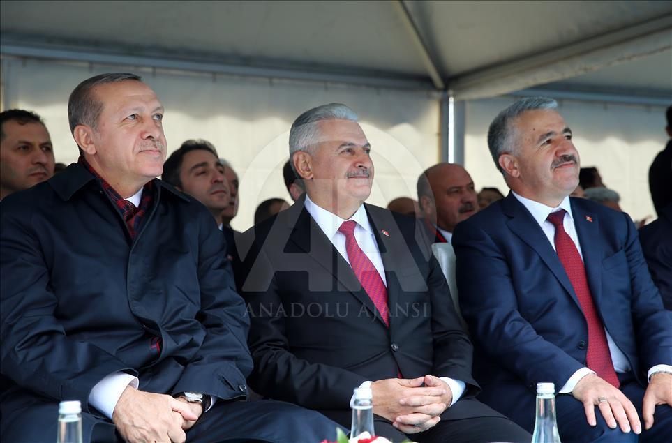 Cumhurbaşkanı Erdoğan, Ankara YHT Gar Açılış Töreni'ne katıldı