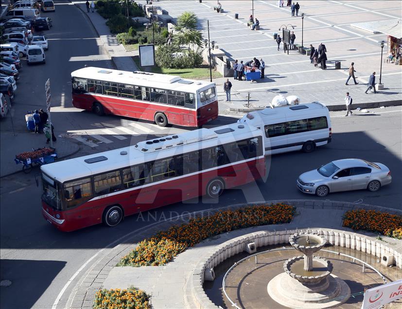 Diyarbakır'da vatandaşın ulaşım çilesi sona erdi