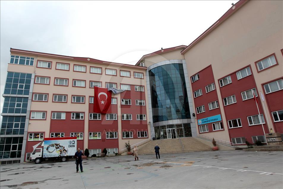 FETÖ okulunda lüks otel konforunda gizli odalar