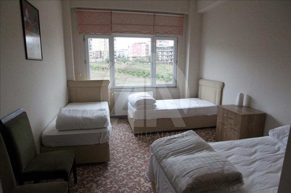 FETÖ okulunda lüks otel konforunda gizli odalar