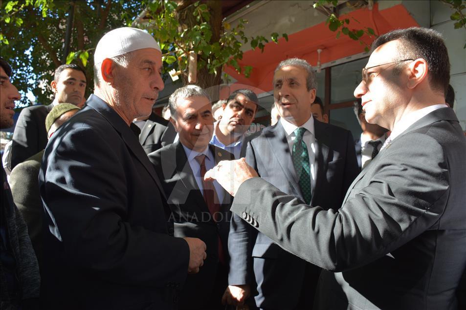 Diyarbakır'da Eker ve Kaymakam Atilla'dan esnaf ziyareti