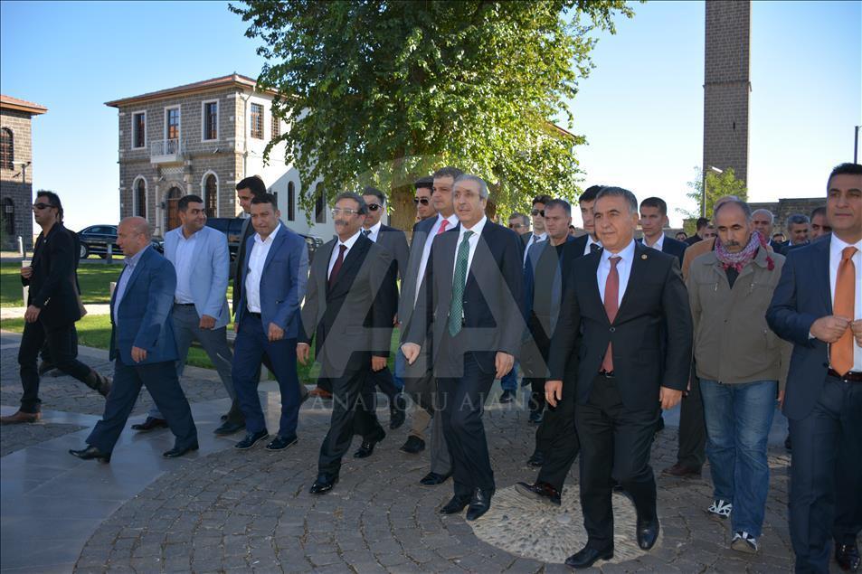 Diyarbakır'da Eker ve Kaymakam Atilla'dan esnaf ziyareti