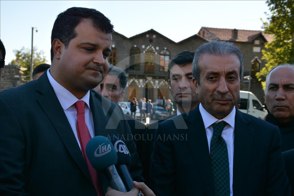 Diyarbakır'da Eker ve Kaymakam Atilla'dan esnaf ziyareti