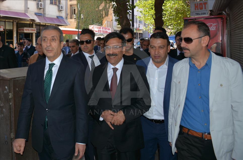 Diyarbakır'da Eker ve Kaymakam Atilla'dan esnaf ziyareti