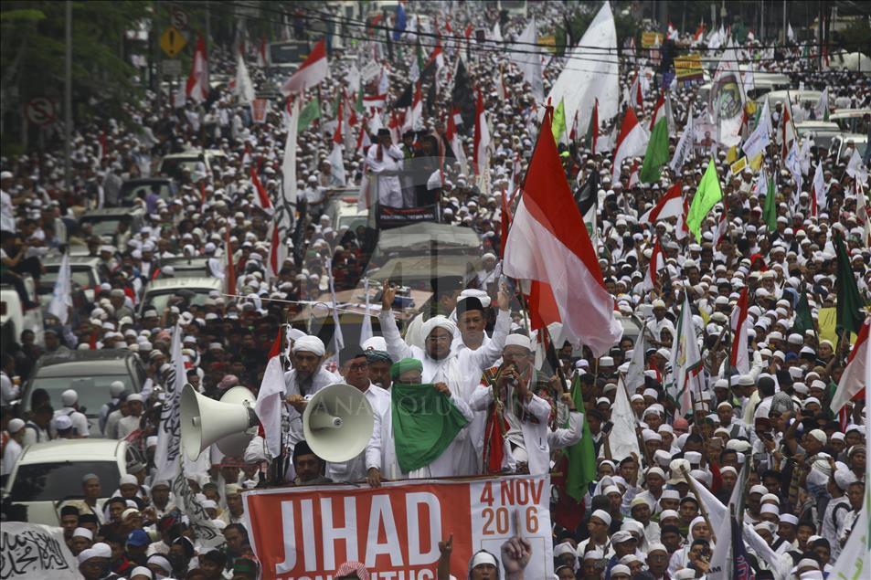 Demonstration in Indonesia