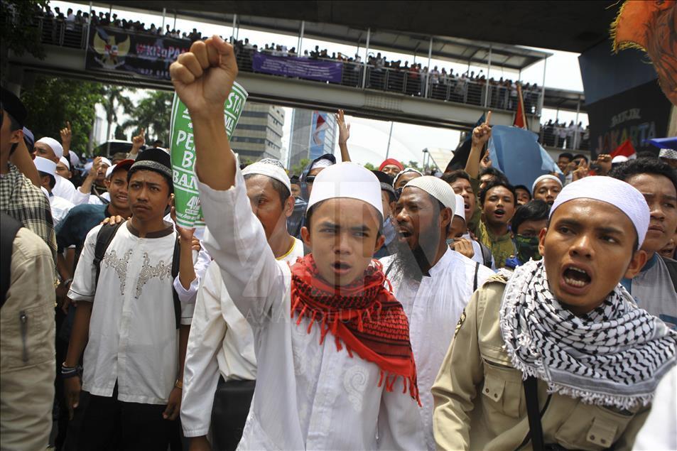 Demonstration in Indonesia