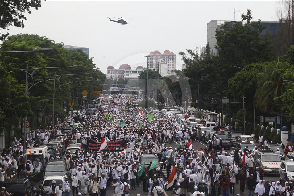 Demonstration in Indonesia