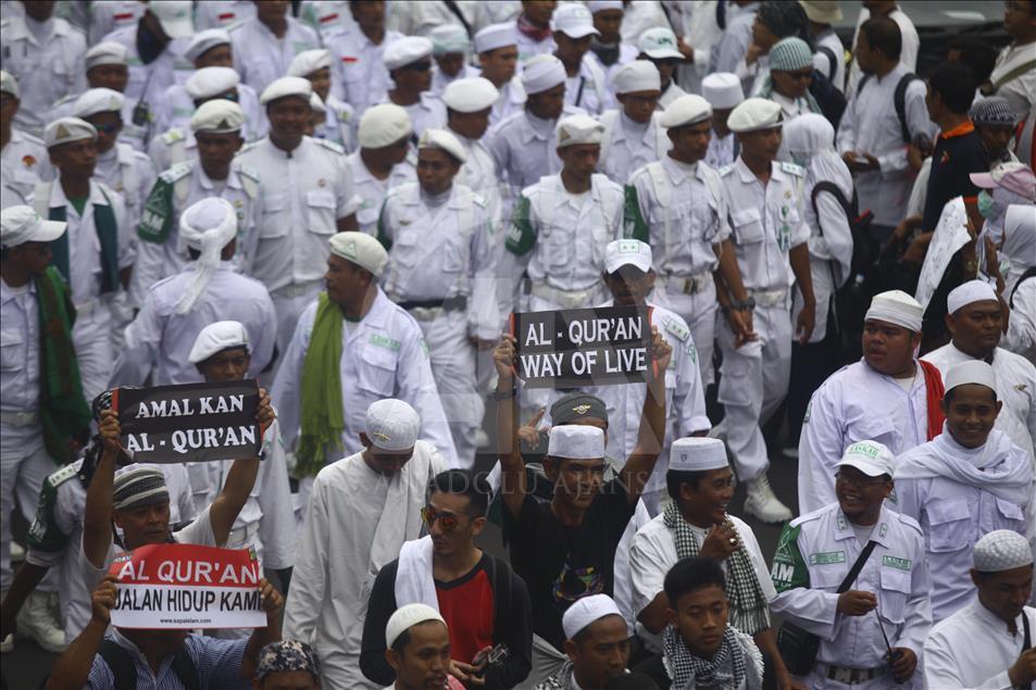 Demonstration in Indonesia