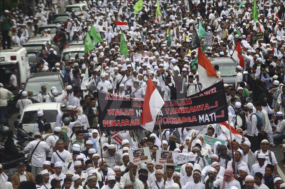 Demonstration in Indonesia