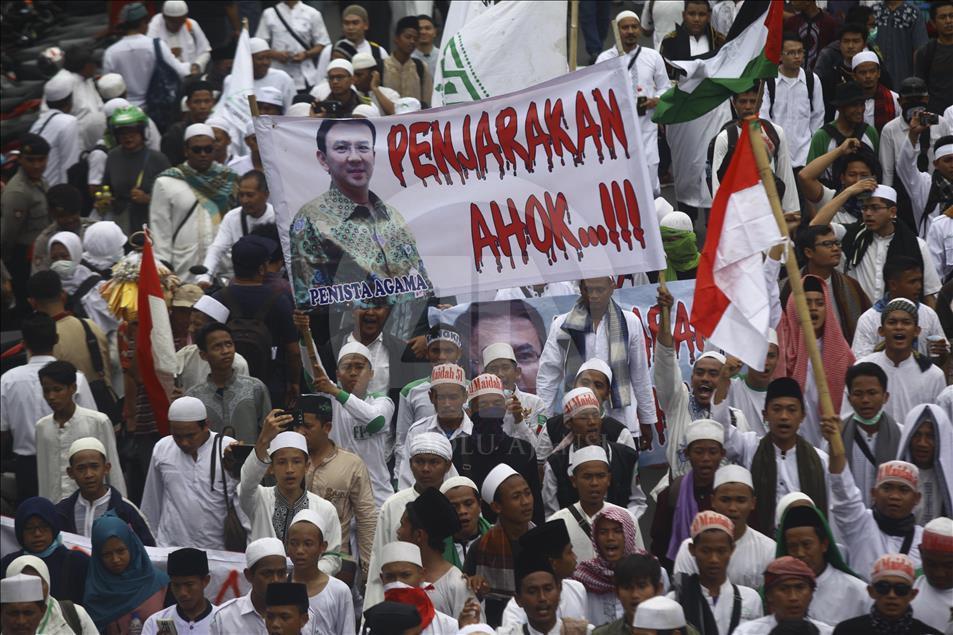 Demonstration in Indonesia