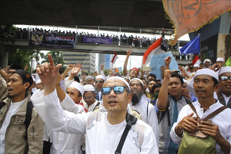 Demonstration in Indonesia